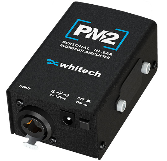 Amplificador de fone PM2 - Lateral - Whitech